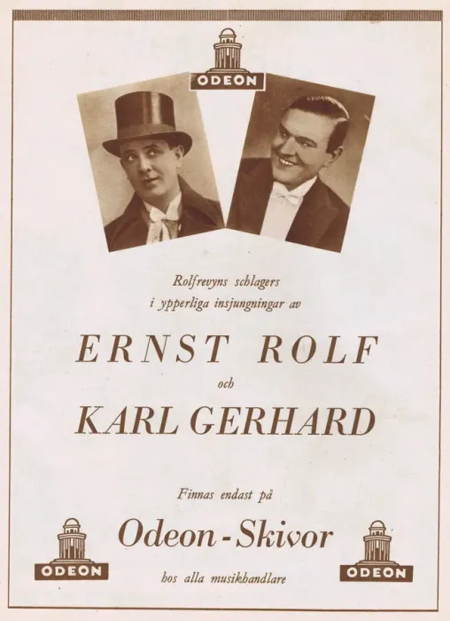 Framed Print : Advert for music from Ernst Rolfs 1931 show - China Theatre Framed Print : Advert for music from Ernst Rolfs 1931 show - China Theatre