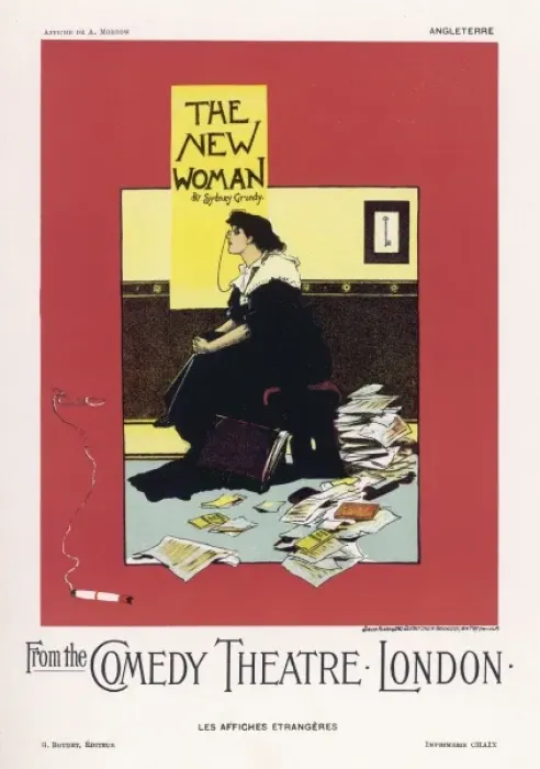 Framed Print : Advert / New Woman Grundy Framed Print : Advert / New Woman Grundy