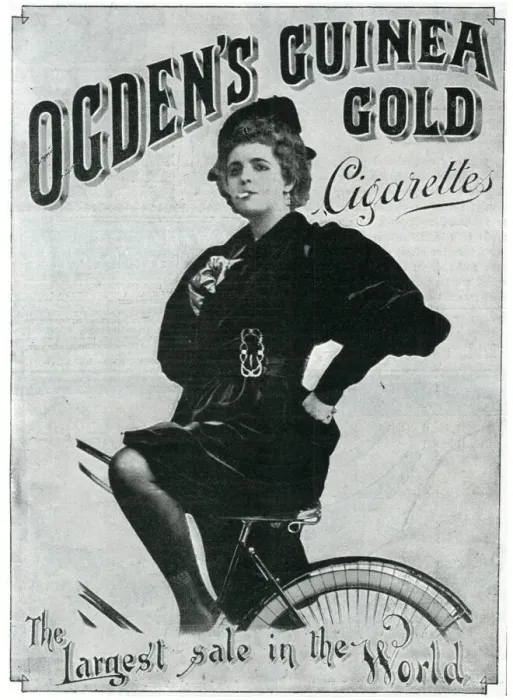 Framed Print : Advert for Ocdens Guinea Gold Cigarettes 1897 Framed Print : Advert for Ocdens Guinea Gold Cigarettes 1897