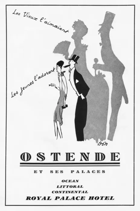 Framed Print : Advert for Ostende, 1930