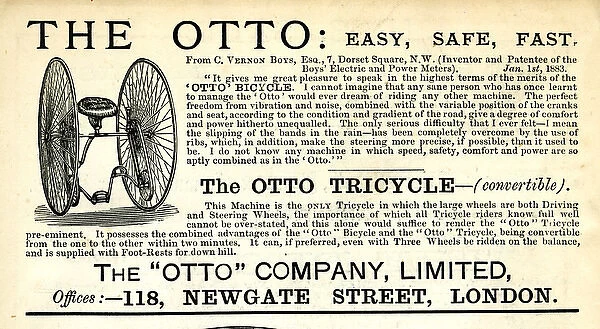 Advertisement, The Otto Company Limited