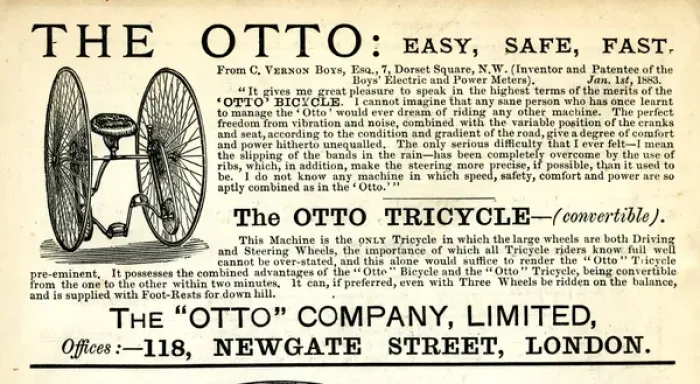 Framed Print : Advertisement, The Otto Company Limited Framed Print : Advertisement, The Otto Company Limited