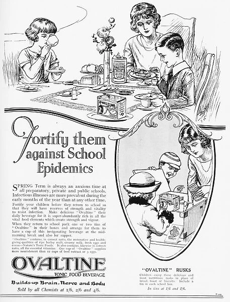 Advert for Ovaltine, 1925