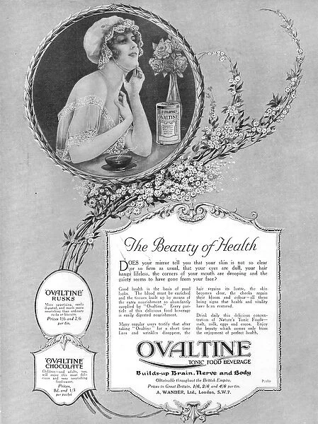 Advert for Ovaltine, 1926