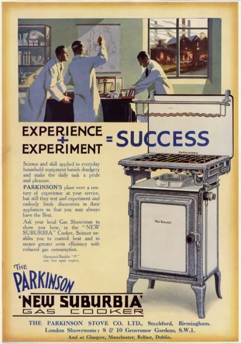 Framed Print : Advert for Parkinsonism cooker 1929 Framed Print : Advert for Parkinsonism cooker 1929