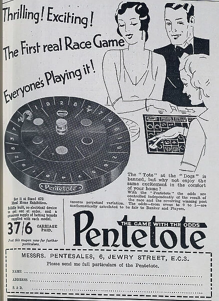 Advert for Pentetote