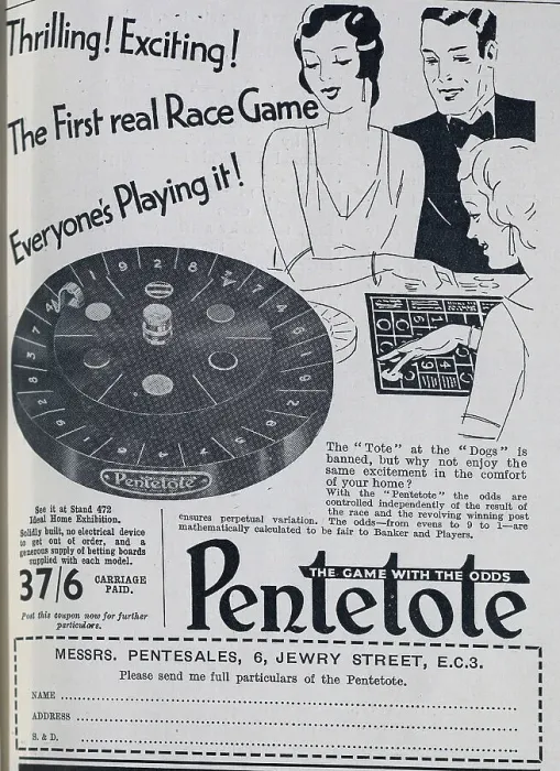 Framed Print : Advert for Pentetote Framed Print : Advert for Pentetote