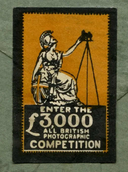 Framed Print : Advertisement for photographic competition Framed Print : Advertisement for photographic competition