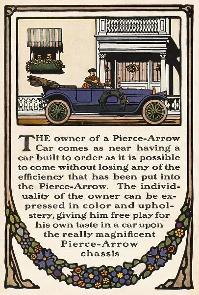 Advert  /  Pierce-Arrow Car