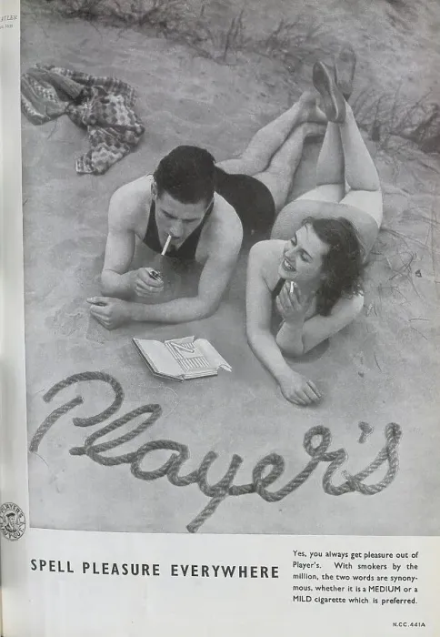 Framed Print : Advert for Player's cigarettes Framed Print : Advert for Player's cigarettes