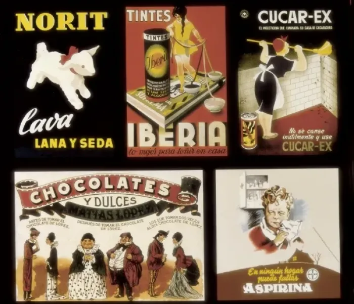 Framed Print : Advertising posters of Norit, Tintes Iberia Framed Print : Advertising posters of Norit, Tintes Iberia