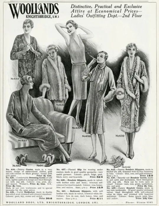 Framed Print : Advert for practical womens clothing 1929 Framed Print : Advert for practical womens clothing 1929
