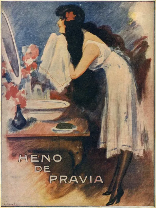Framed Print : Advert  /  Pravia Soap 1916