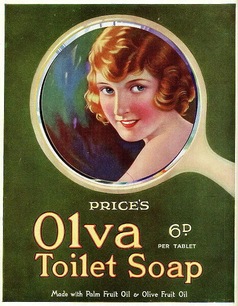 Advert, Price's Olva Toilet Soap