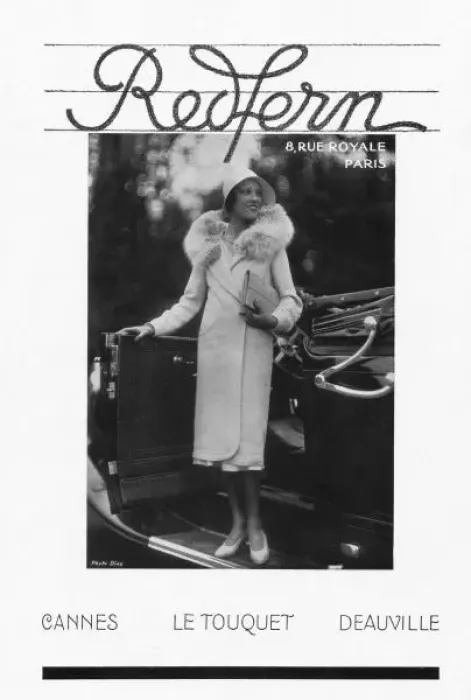 Framed Print : Advert for Redfern couture, 1930 Framed Print : Advert for Redfern couture, 1930