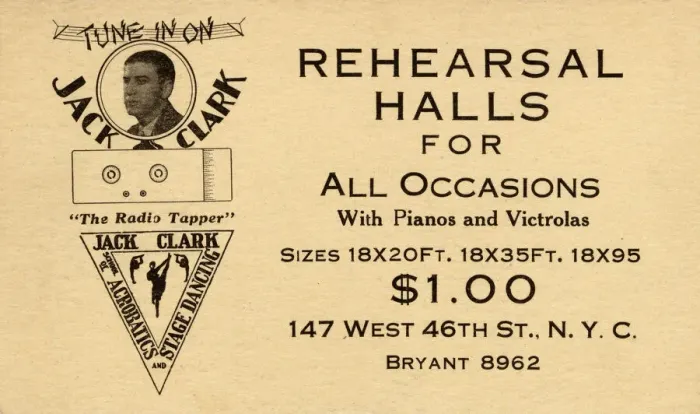 Framed Print : Advert, rehearsal halls, New York City, USA Framed Print : Advert, rehearsal halls, New York City, USA