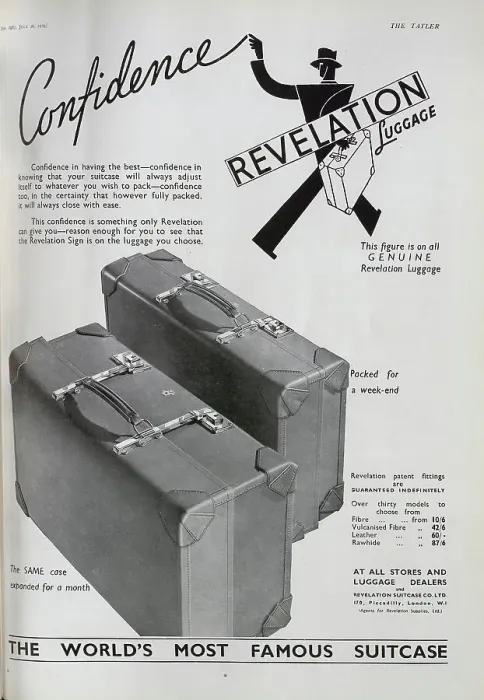 Framed Print : Advert for Revelation Luggage Framed Print : Advert for Revelation Luggage