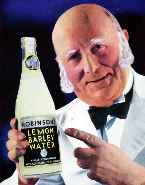 Framed Print : Advert, Robinson's Lemon Barley Water Framed Print : Advert, Robinson's Lemon Barley Water