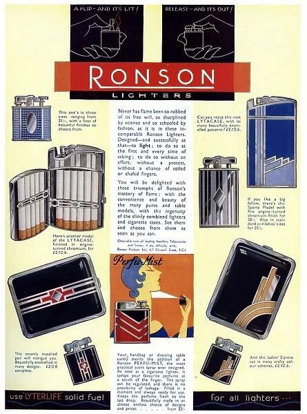 ronson lighter s