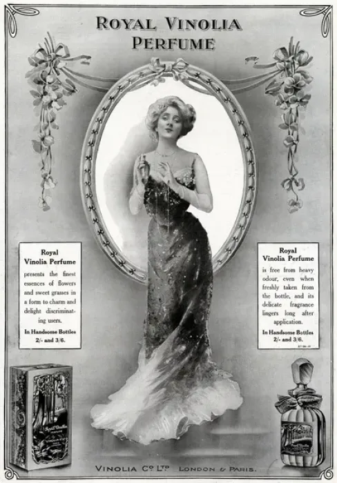 Framed Print : Advert for Royal Vinolia perfume 1912 Framed Print : Advert for Royal Vinolia perfume 1912