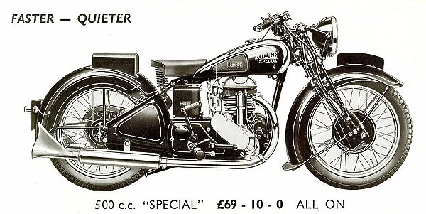 Advert, Rudge-Whitworth 500 cc Special Motor Cycle