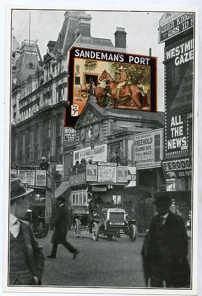 Advertisement for Sandemans Port