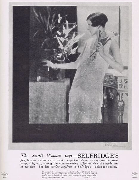 Advert for Selfridges, 1927