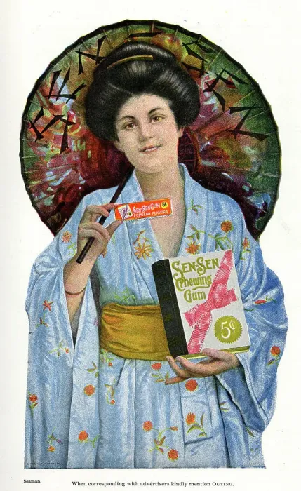 Framed Print : Advert for Sen-Sen Chewing Gum Framed Print : Advert for Sen-Sen Chewing Gum