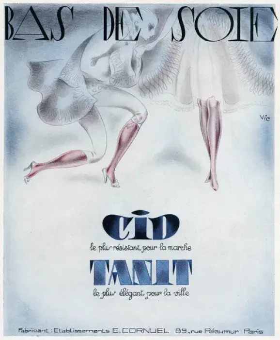 Framed Print : Advertisement for silk stockings Framed Print : Advertisement for silk stockings