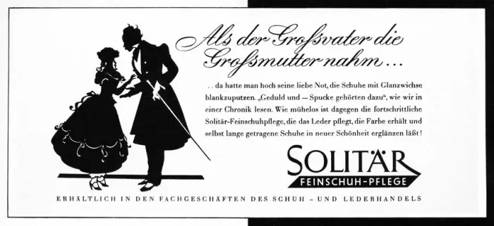 Framed Print : Advertisement for Solitar Fine Shoe Care Framed Print : Advertisement for Solitar Fine Shoe Care