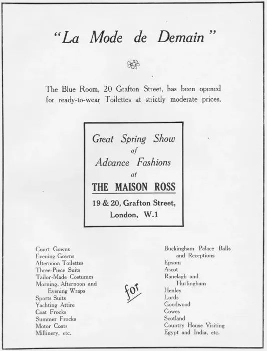 Framed Print : Advert for Spring show of advance fashions Framed Print : Advert for Spring show of advance fashions