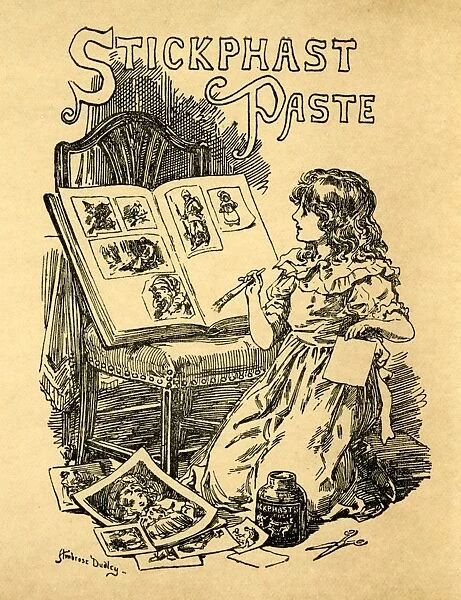 Advertisement for Stickphast Paste