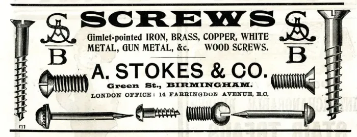 Framed Print : Advert, A Stokes & Co, Birmingham Advert, A Stokes & Co, Birmingham Framed Print : Advert, A Stokes & Co, Birmingham Advert, A Stokes & Co, Birmingham