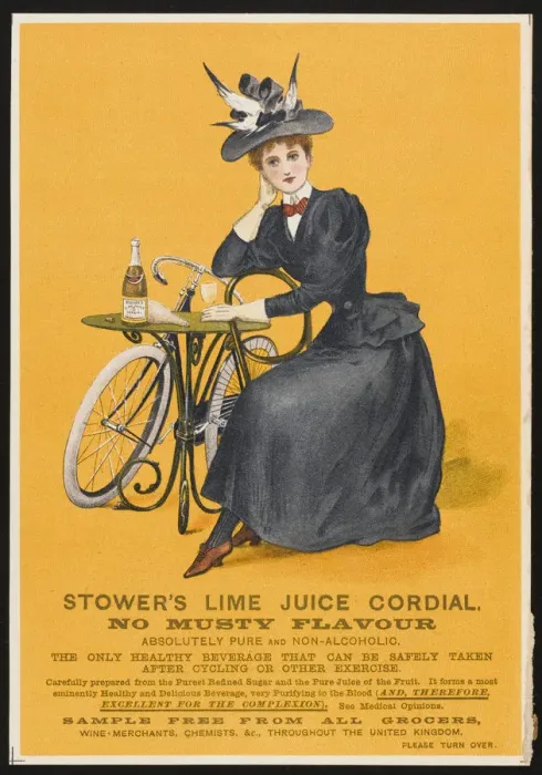 Framed Print : Advert for Stowers lime juice Framed Print : Advert for Stowers lime juice