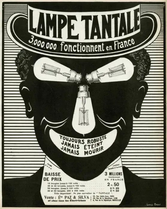 Framed Print : Advert for Tantalus lamps 1910 Framed Print : Advert for Tantalus lamps 1910