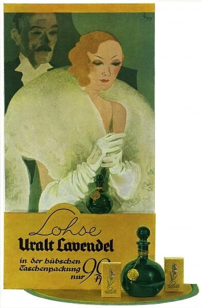 Advertisement for Uralt Lavendel