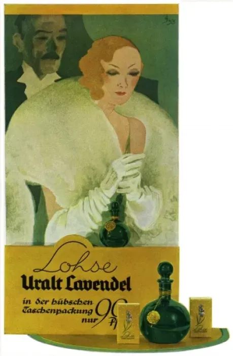 Framed Print : Advertisement for Uralt Lavendel Framed Print : Advertisement for Uralt Lavendel
