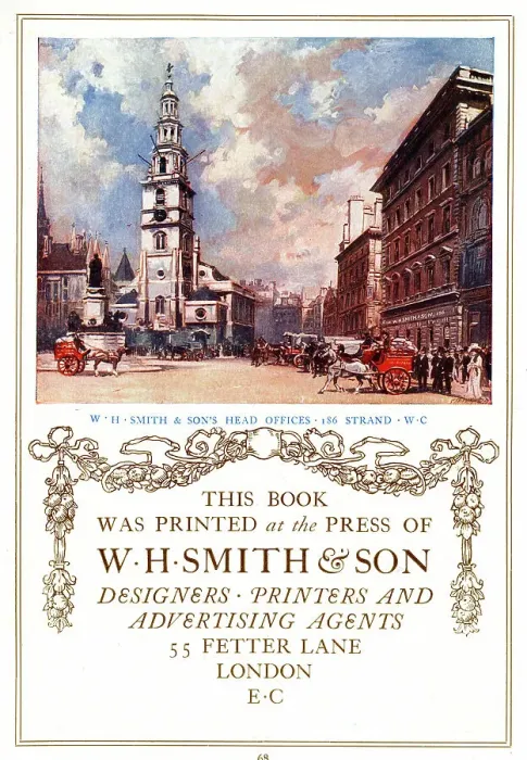 Framed Print : Advert, W H Smith Head Office, The Strand, London Framed Print : Advert, W H Smith Head Office, The Strand, London