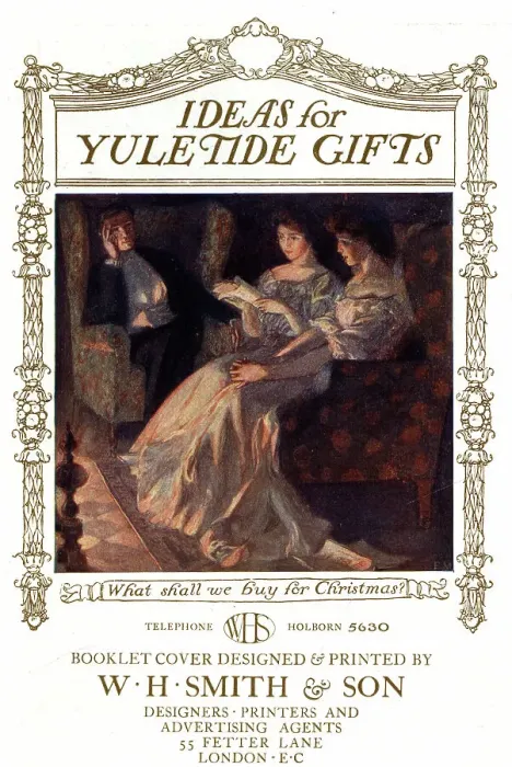 Framed Print : Advert, W H Smith, Ideas for Yuletide Gifts Framed Print : Advert, W H Smith, Ideas for Yuletide Gifts