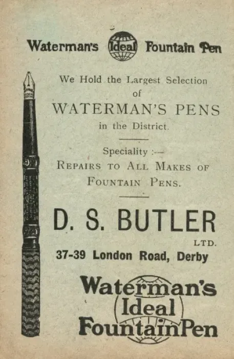 Framed Print : Advertisement for Watermans Ideal Fountain Pen Framed Print : Advertisement for Watermans Ideal Fountain Pen