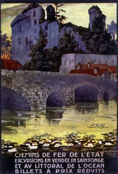 Framed Print : Advert / West France 1912 Framed Print : Advert / West France 1912