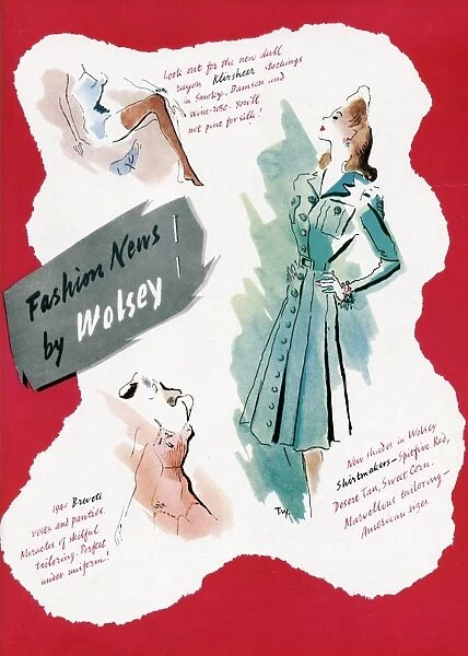 Advert for Wolsey womens clothing 1941