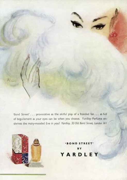 Framed Print : Advert for Yardley perfume 1948 Framed Print : Advert for Yardley perfume 1948