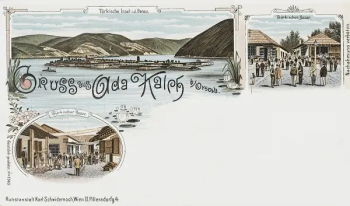 Framed Print : Ada-Kaleh - fortified Turkish Island Framed Print : Ada-Kaleh - fortified Turkish Island