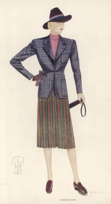 Framed Print : Adam Costume 1939 Framed Print : Adam Costume 1939