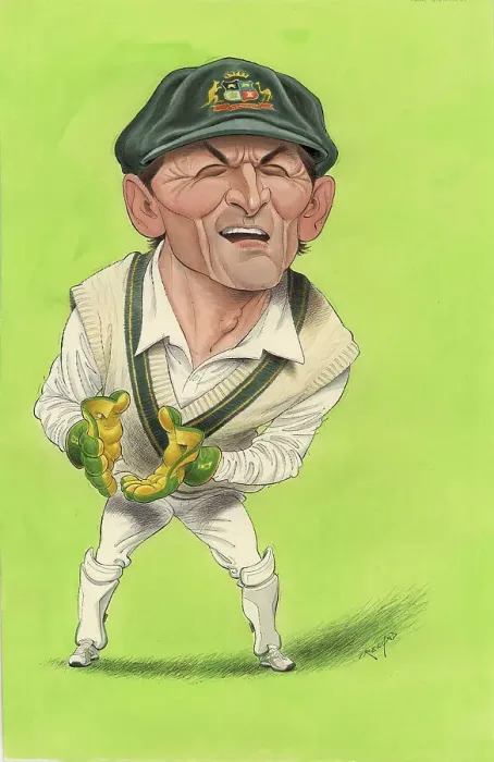 Framed Print : Adam Gilchrist - Australian cricketer Framed Print : Adam Gilchrist - Australian cricketer