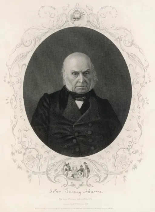 Framed Print : ADAMS (1767-1848) Framed Print : ADAMS (1767-1848)