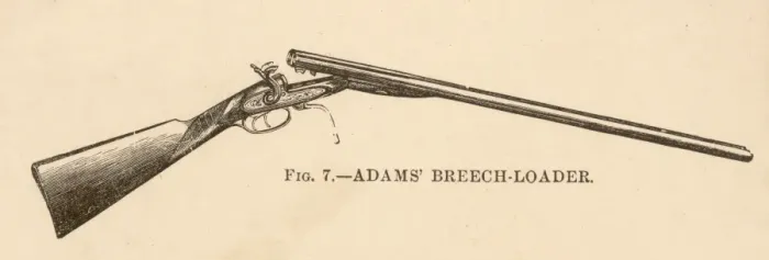 Framed Print : Adams Breech-Loader Framed Print : Adams Breech-Loader