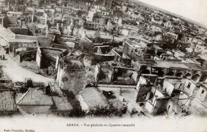 Framed Print : Adana, Turkey - following the Armenian Massacre of 1909 Framed Print : Adana, Turkey - following the Armenian Massacre of 1909