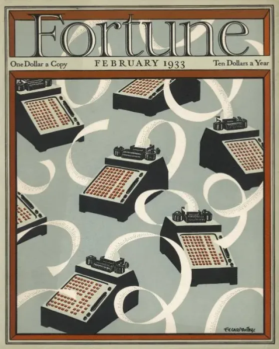 Framed Print : Adding Machines  /  Fortune